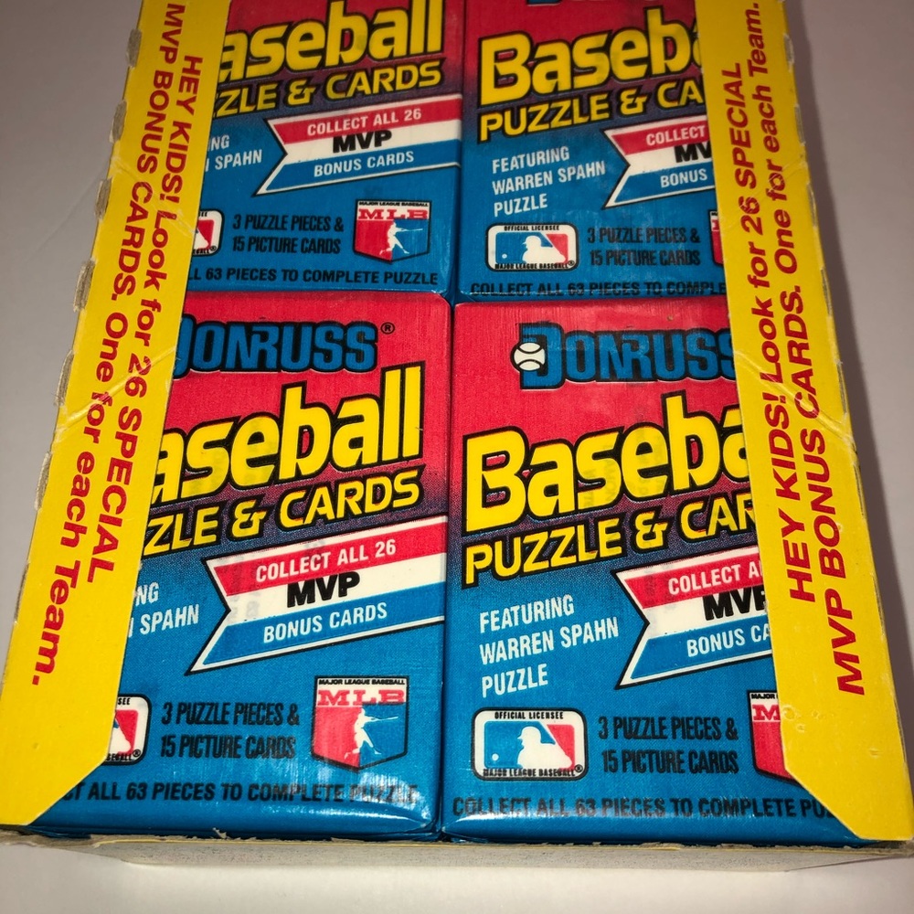 Donruss 1989 Puzzle and Cards Baseball